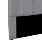 Cabeceira Cama Box Queen 160 Cm Arizona Linho Cinza S04 - D'r