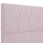 Cabeceira Cama Box Queen 160 Cm Aurora W01 Bouclê Rosê - Lyam