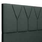 Cabeceira Cama Box Queen 160 Cm Aurora W01 Linho Verde Musgo