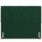 Cabeceira Cama Box Queen 160 Cm Aurora W01 Suede Verde Musgo