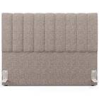 Cabeceira Cama Box Queen 160 Cm Dália W01 Bouclê Bege - Lyam