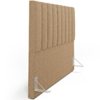 Cabeceira Cama Box Queen 160 Cm Dália W01 Bouclê Mostarda - L