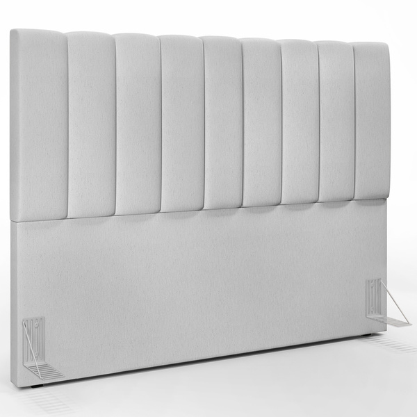 Cabeceira Cama Box Queen 160 Cm Dália W01 Linho Cinza - Lyam