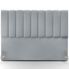 Cabeceira Cama Box Queen 160 Cm Dália W01 Suede Cinza - Lyam