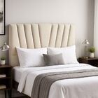 Cabeceira Cama Box Queen 160 Cm Ludmilla Em Veludo Com Frame