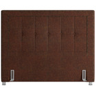 Cabeceira Cama Box Queen 160 Cm P05 Atenas Corino Marrom - Ly