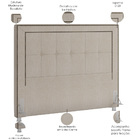 Cabeceira Cama Box Queen 160 Cm P05 Atenas Linho Creme - Lyam