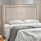 Cabeceira Cama Box Queen 160 Cm P05 Atenas Linho Cru - Lyam D