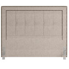 Cabeceira Cama Box Queen 160 Cm P05 Atenas Linho Cru - Lyam D