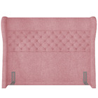 Cabeceira Cama Box Queen 160 Cm P05 Madrid Bouclê Rosê - Lyam