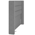 Cabeceira Cama Box Queen 160 Cm P05 Paris Linho Cinza - Lyam