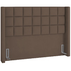 Cabeceira Cama Box Queen 160 Cm P05 Paris Veludo Marrom - Lya