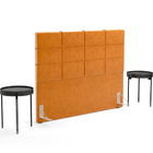 Cabeceira Cama Box Queen 160 Cm Roma W01 Couríssimo Whisky -