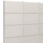 Cabeceira Cama Box Queen 160 Cm Roma W01 Linho Champagne - Ly