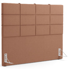 Cabeceira Cama Box Queen 160 Cm Roma W01 Linho Rosê - Lyam