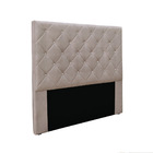 Cabeceira Cama Box Queen 160 Cm Tania Linho Areia S04 - D'ros