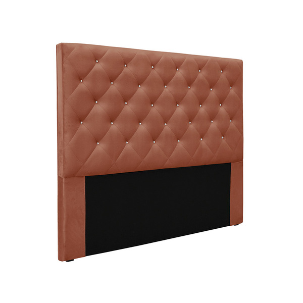 Cabeceira Cama Box Queen 160 Cm Tania Veludo S04 - D'rossi -