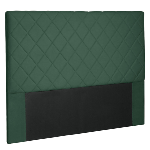 Cabeceira Cama Box Queen 160 Cm Trevelin Veludo Verde - Nexta