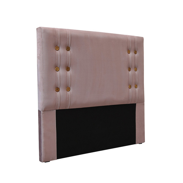 Cabeceira Cama Box Queen 160cm E Recamier Gênova Veludo S04 -