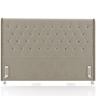 Cabeceira Cama Box Queen 160cm Estofada Frizza P05 Veludo Beg