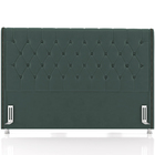 Cabeceira Cama Box Queen 160cm Estofada Frizza P05 Veludo Ver