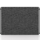 Cabeceira Cama Box Queen 160cm Estofada Goya P05 Linho Cinza