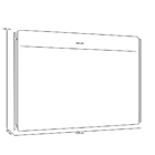 Cabeceira Cama Box Queen 160cm Estofada Goya P05 Veludo Rosê