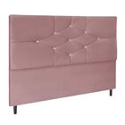 Cabeceira Cama Box Queen 195 Cm Camboriú Rose