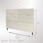 Cabeceira Cama Box Queen 195 Cm Virgínia Marsala