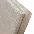 Cabeceira Cama Box Queen 2 Blocos Alce Couch Linho Bege Claro