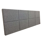 Cabeceira Cama Box Queen 8 Blocos Alce Couch Linho Cinza Clar