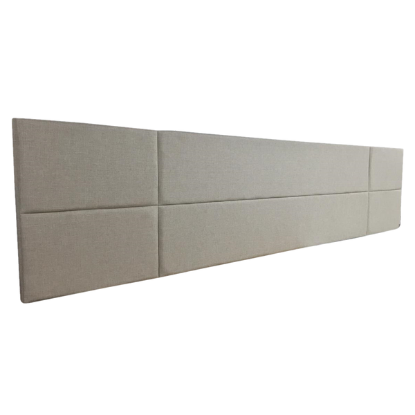 Cabeceira Cama Box Queen Centro Com Laterais Alce Couch Linho