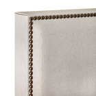 Cabeceira Cama Box Queen Com Tachas 160 Cm Vicenza L02 Linho