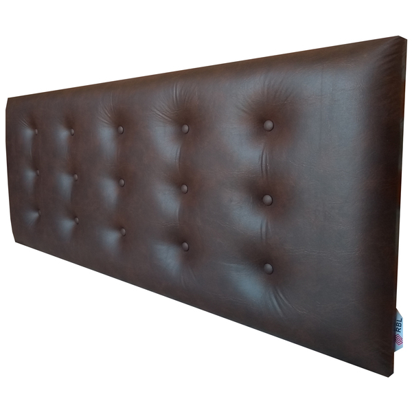 Cabeceira Cama Box Queen Durasi 15 Corino Marrom 160 X 60 Rbl