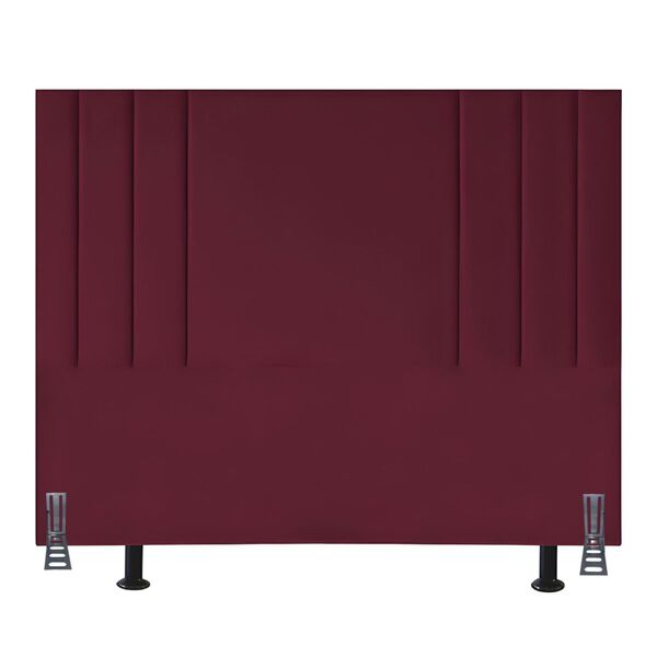 Cabeceira Cama Box Queen Suede 160 Cm Estofada Moderna Frame