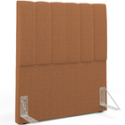 Cabeceira Cama Box Solteiro 100 Cm Dália W01 Bouclê Terracota