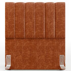 Cabeceira Cama Box Solteiro 100 Cm Dália W01 Couríssimo Camel