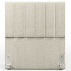 Cabeceira Cama Box Solteiro 100 Cm Dália W01 Linho Champagne