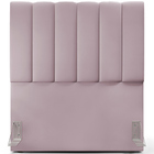 Cabeceira Cama Box Solteiro 100 Cm Dália W01 Suede Rosê - Lya