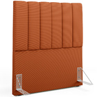 Cabeceira Cama Box Solteiro 100 Cm Dália W01 Tecido Terracota