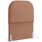 Cabeceira Cama Box Solteiro 100cm Orgânica Lanna W01 Linho Ro