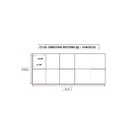 Cabeceira Cama Box Solteiro 10 Blocos Alce Couch Courvin Bege