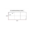 Cabeceira Cama Box Solteiro 6 Blocos Alce Couch Linho Cinza G