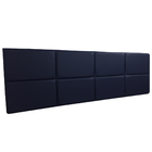 Cabeceira Cama Box Solteiro 8 Blocos Alce Couch Courvin Azul