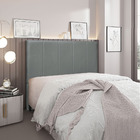 Cabeceira Cama Box Solteiro 90cm Anya Veludo - Loja Sheep - C