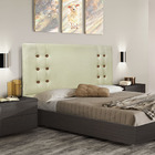 Cabeceira Cama Box Solteiro 90cm Cléo Linho Rústico - Loja Sh