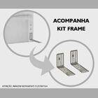 Cabeceira Cama Box Solteiro 90cm Cristal Linho Bege