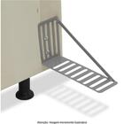 Cabeceira Cama Box Solteiro 90cm Cristal Veludo Chocolate - M