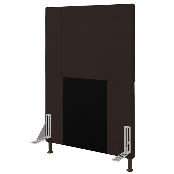 Cabeceira Cama Box Solteiro 90cm D10 Jade Corano Marrom - Mpo