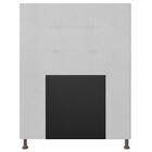 Cabeceira Cama Box Solteiro 90cm D10 Safira Corano Branco
